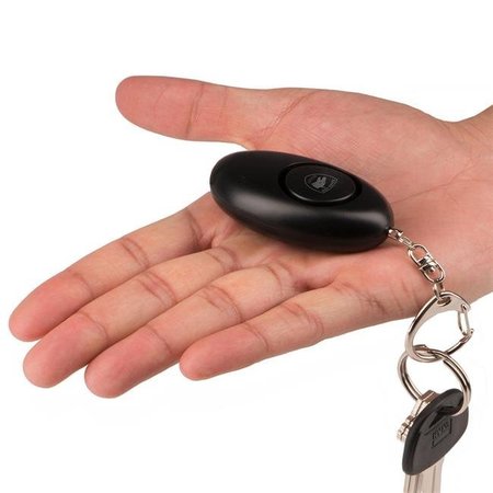 GUARD DOG SECURITY Guard Dog Security AL-GDPA1000B Personal Keychain Panic Alarm; Black AL-GDPA1000B